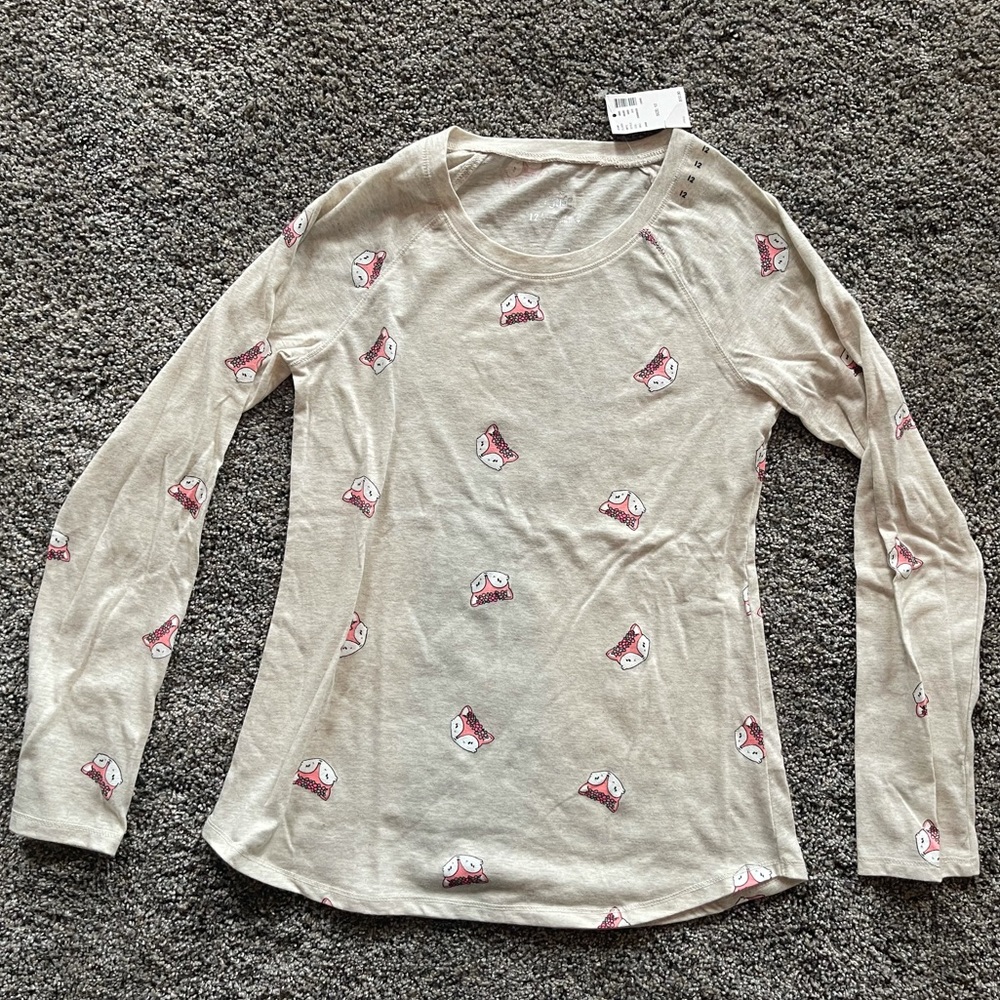 Justice girls long sleeve size 12